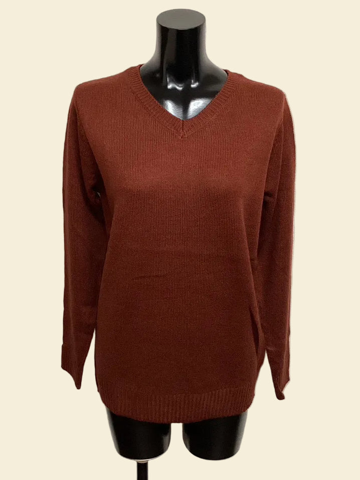 レディース トップス ブラウン SizeM T35