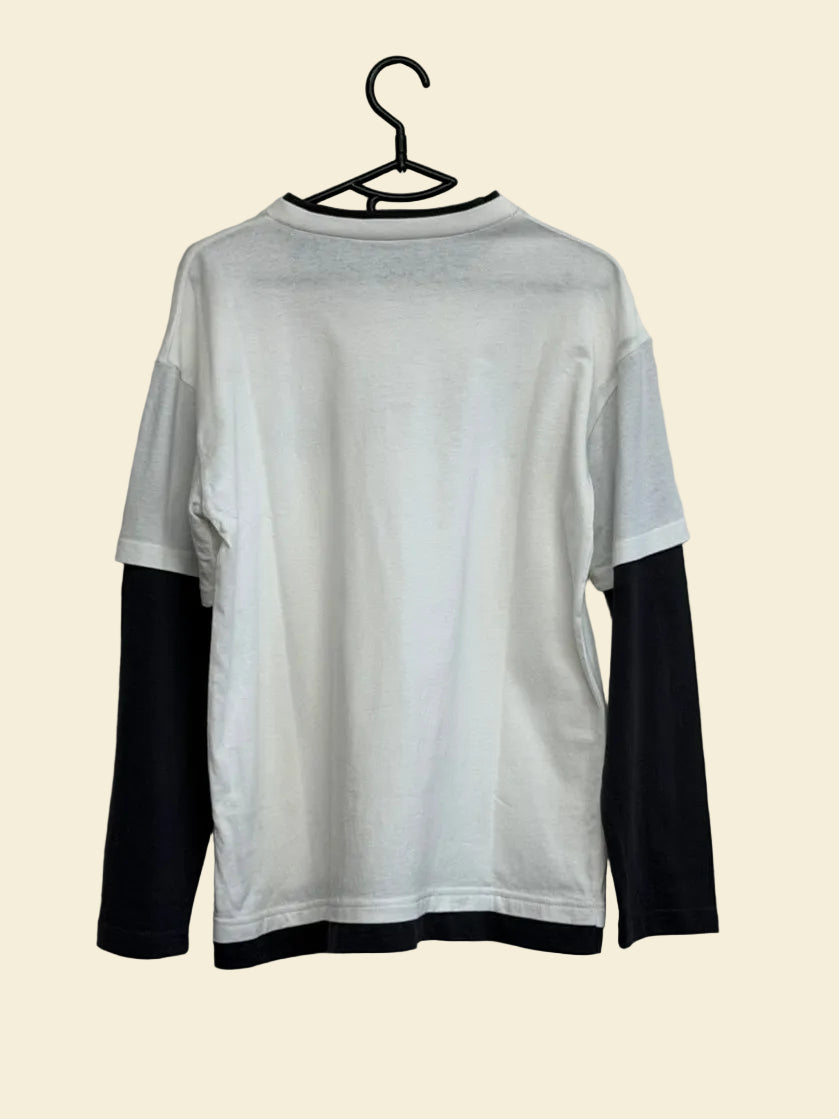 Kids 160cm 長袖Tシャツ ホワイト K41