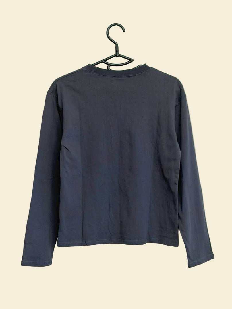 Kids 150cm 長袖Tシャツ チャコールグレー K32