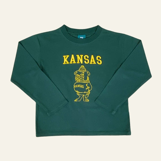 enso キッズ 長袖Tシャツ グリーン ek00033
