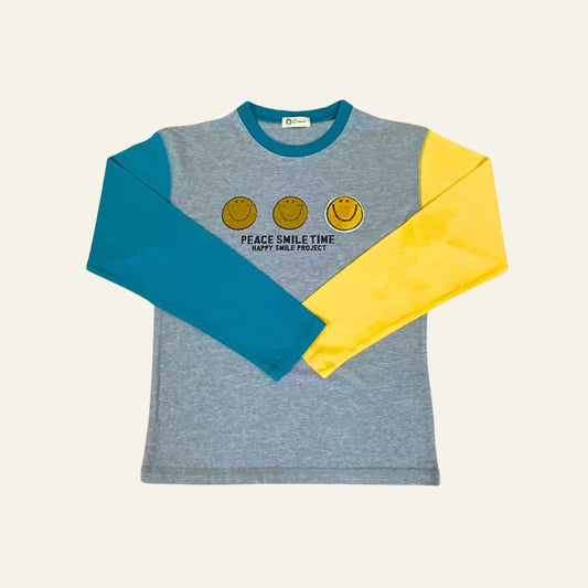 enso キッズ 長袖Tシャツ グレー 150 ek00049