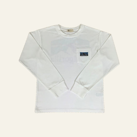 enso キッズ 長袖Tシャツ ホワイト 160 ek00050