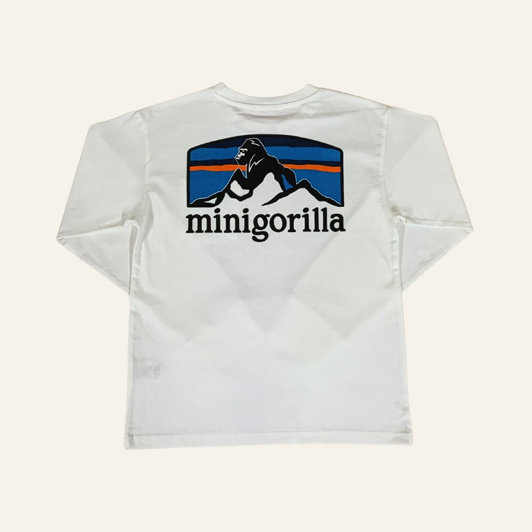 enso キッズ 長袖Tシャツ ホワイト 160 ek00050