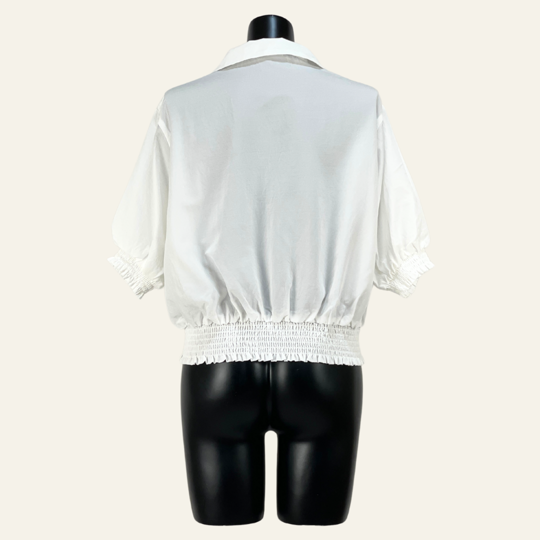 enso ブラウス ホワイト F el00053