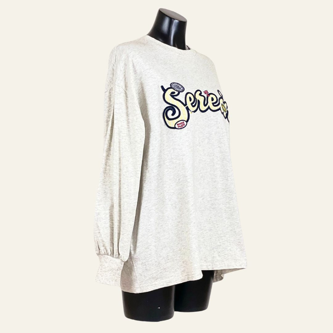 enso ロングTシャツ グレー F el00113