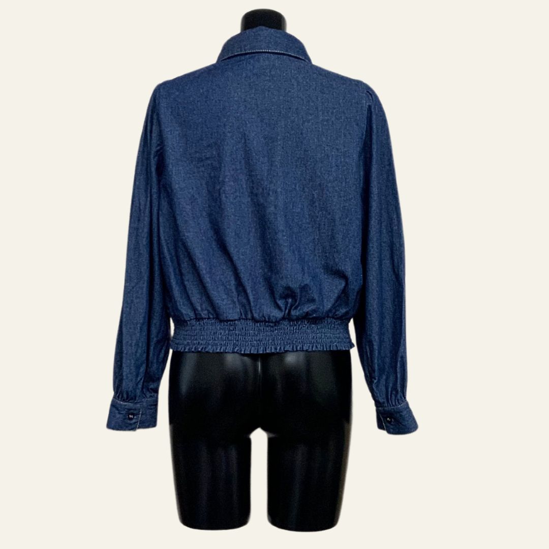 enso ブラウス ブルー F el00136