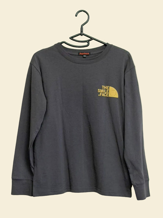 Kids 150cm 長袖Tシャツ チャコールグレー K27