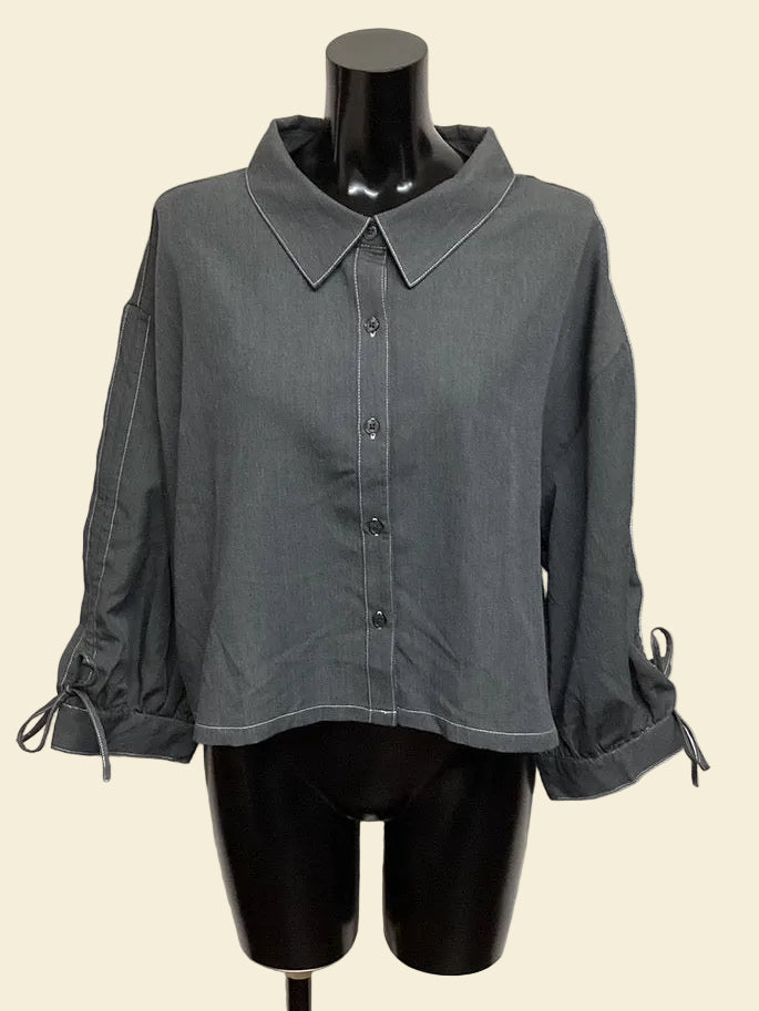 レディース トップス チャコールグレー Size4XL T48