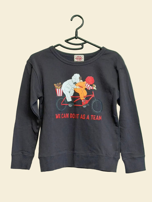 Kids 140cm 長袖Tシャツ チャコールグレー K29