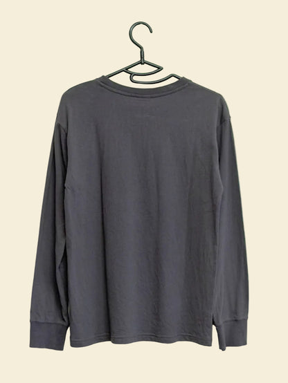 Kids 160cm 長袖Tシャツ チャコールグレー K31