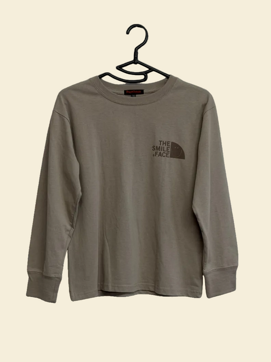 Kids 140cm 長袖Tシャツ ブラウン K36