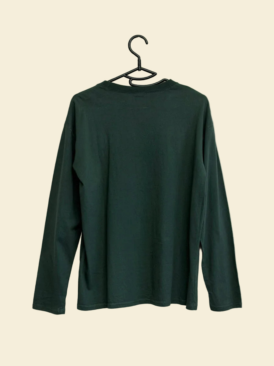 Kids 160cm 長袖Tシャツ グリーン K42