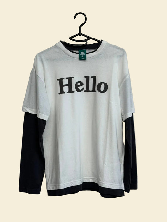 Kids 160cm 長袖Tシャツ ホワイト K41