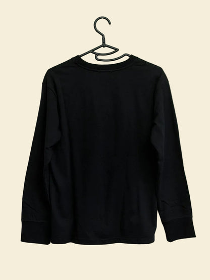Kids 140cm 長袖Tシャツ ブラック K39