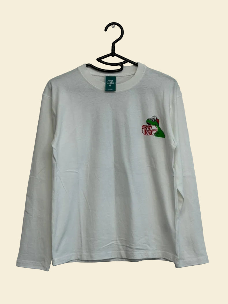Kids 150cm 長袖Tシャツ ホワイト K34