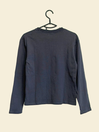 Kids 150cm 長袖Tシャツ チャコールグレー K32