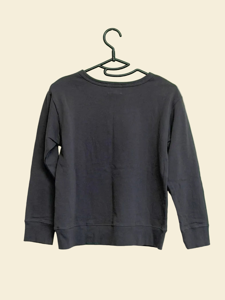 Kids 140cm 長袖Tシャツ チャコールグレー K29